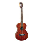 Mahalo MJ4TBR Java Series Baritone Ukulele in Transparent Brown