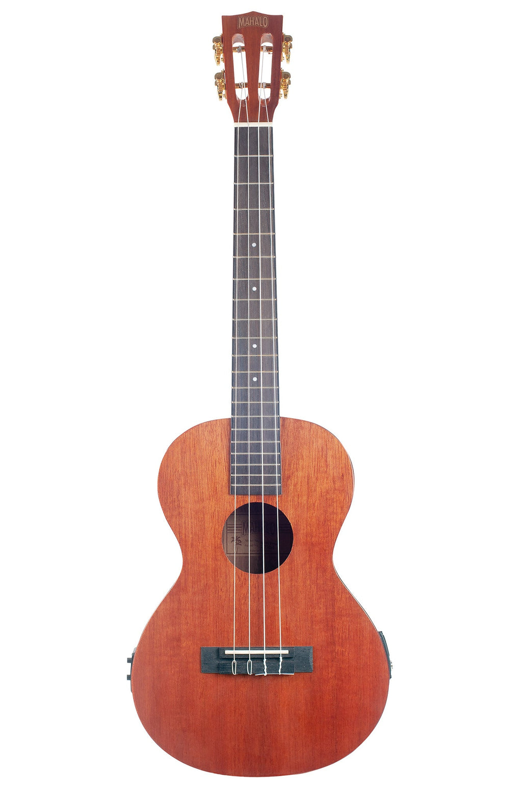 Mahalo Java Series Baritone E/A Ukulele in Vintage Natural