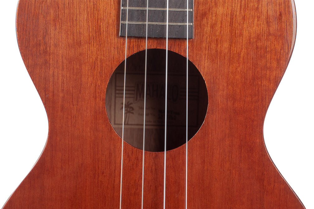 Mahalo Java Series Baritone E/A Ukulele in Vintage Natural