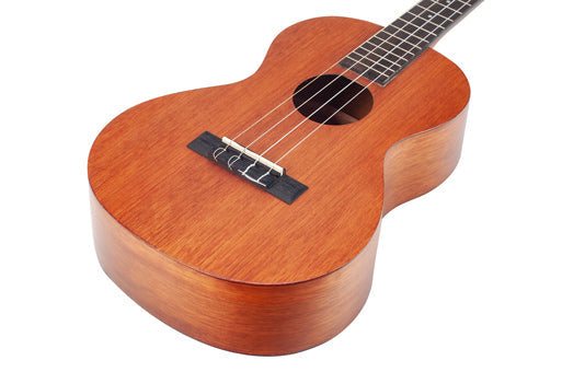 Mahalo MJ4TBR Java Series Baritone Ukulele in Transparent Brown