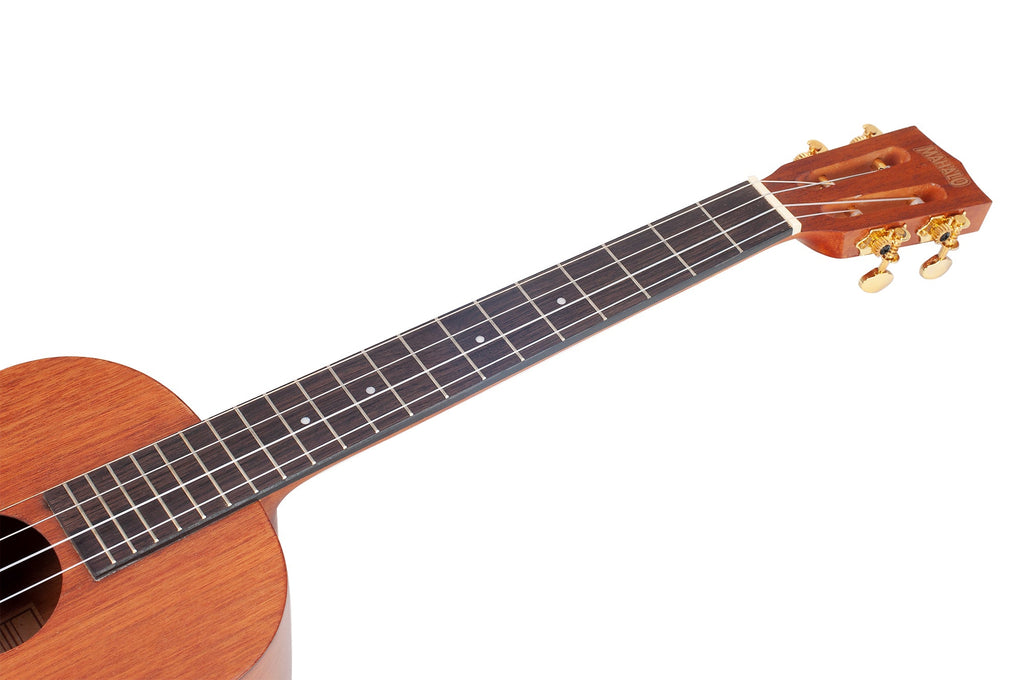 Mahalo MJ4TBR Java Series Baritone Ukulele in Transparent Brown