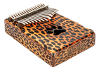Mahalo Trembesi Wood 17-Key Kalimba - Cheetah