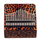 Mahalo Trembesi Wood 17-Key Kalimba - Cheetah
