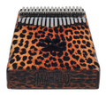 Mahalo Trembesi Wood 17-Key Kalimba - Cheetah