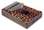 Mahalo Trembesi Wood 17-Key Kalimba - Cheetah