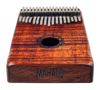 Mahalo Solid Trembesie Wood Flame Koa Kalimba