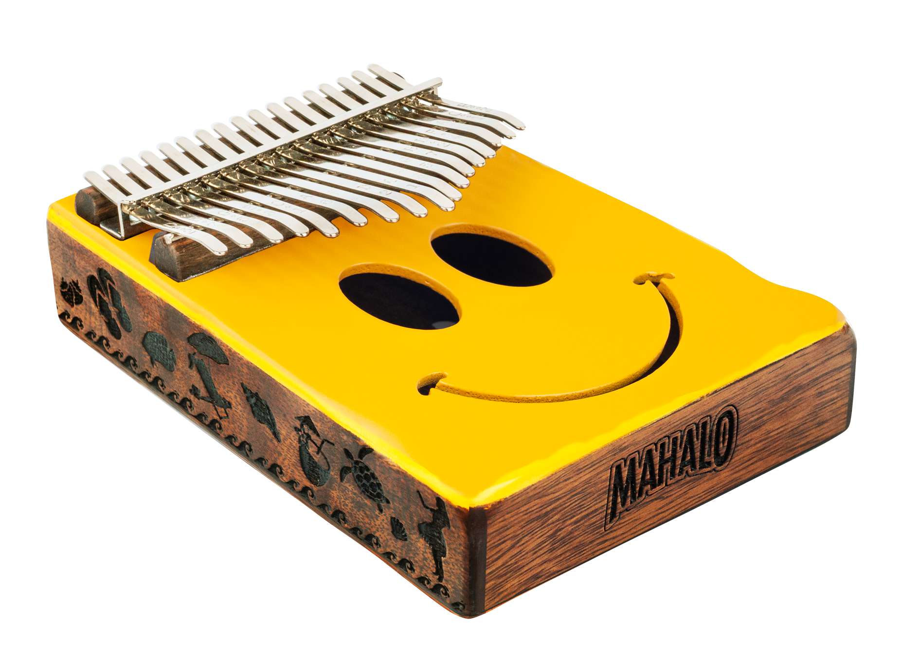 Mahalo Trembesi Wood 17-Key Kalimba - Smile