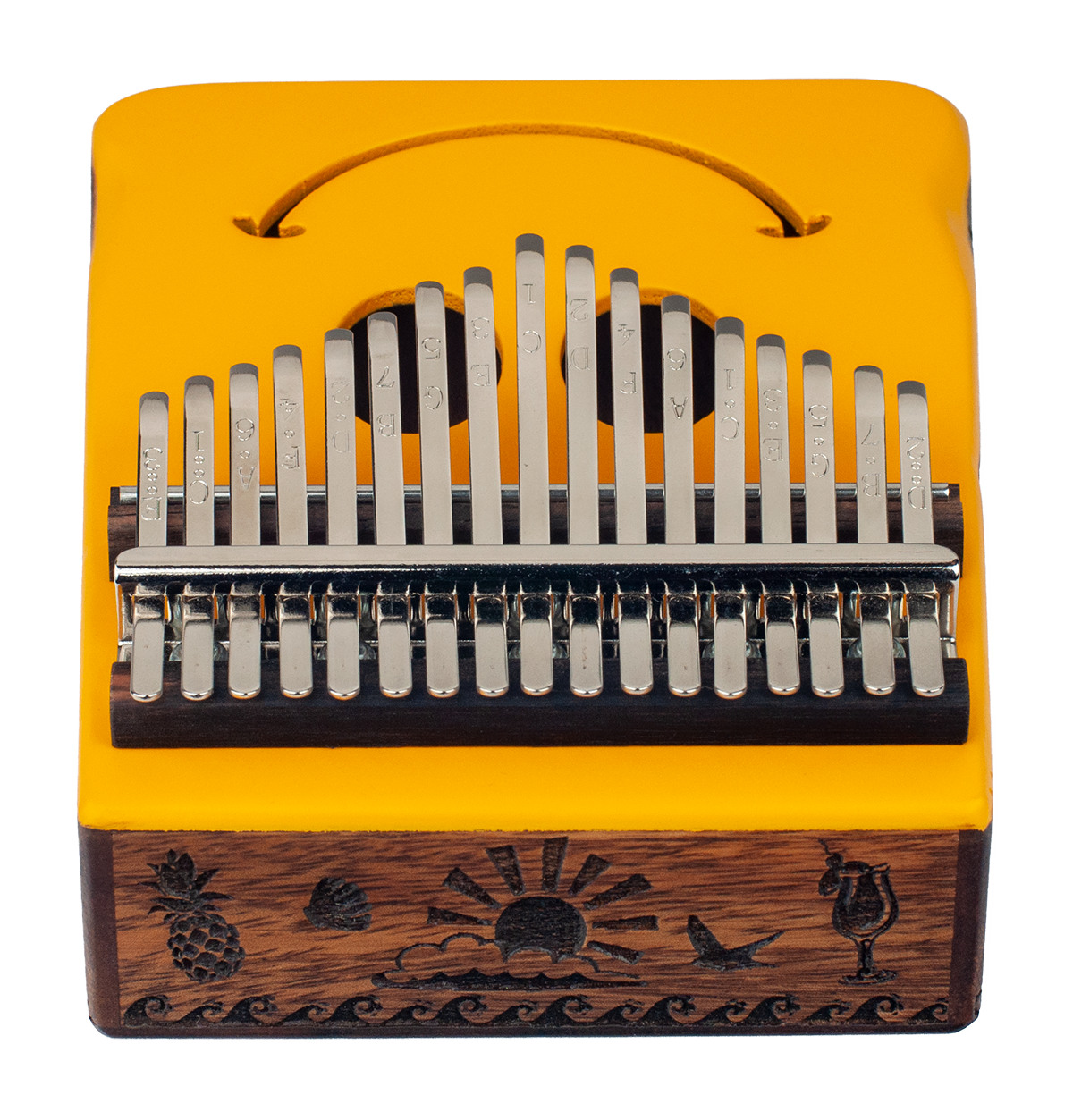 Mahalo Trembesi Wood 17-Key Kalimba - Smile