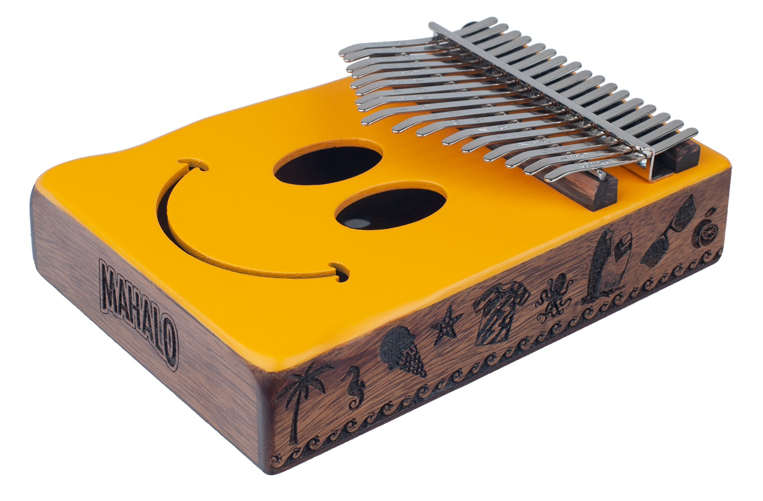 Mahalo Trembesi Wood 17-Key Kalimba - Smile