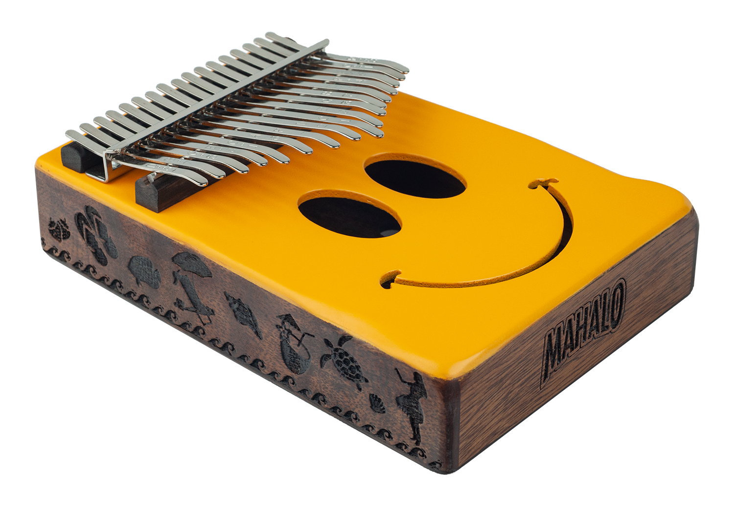 Mahalo Trembesi Wood 17-Key Kalimba - Smile
