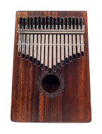 Mahalo Solid Trembesie Wood Traditional African Landscape Kalimba
