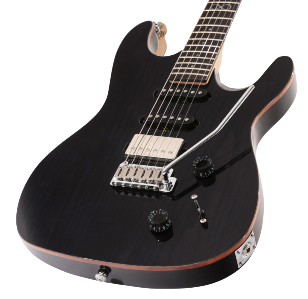 Chapman ML1 X Electric Guitar with Super Crush 100 Combo Amplifier in Black - Gloss Black