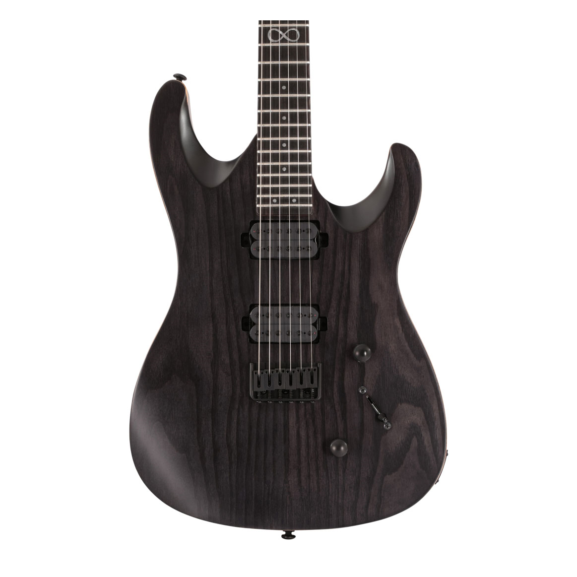 Chapman ML1 Modern Baritone Electric Guitar in Slate Black Satin