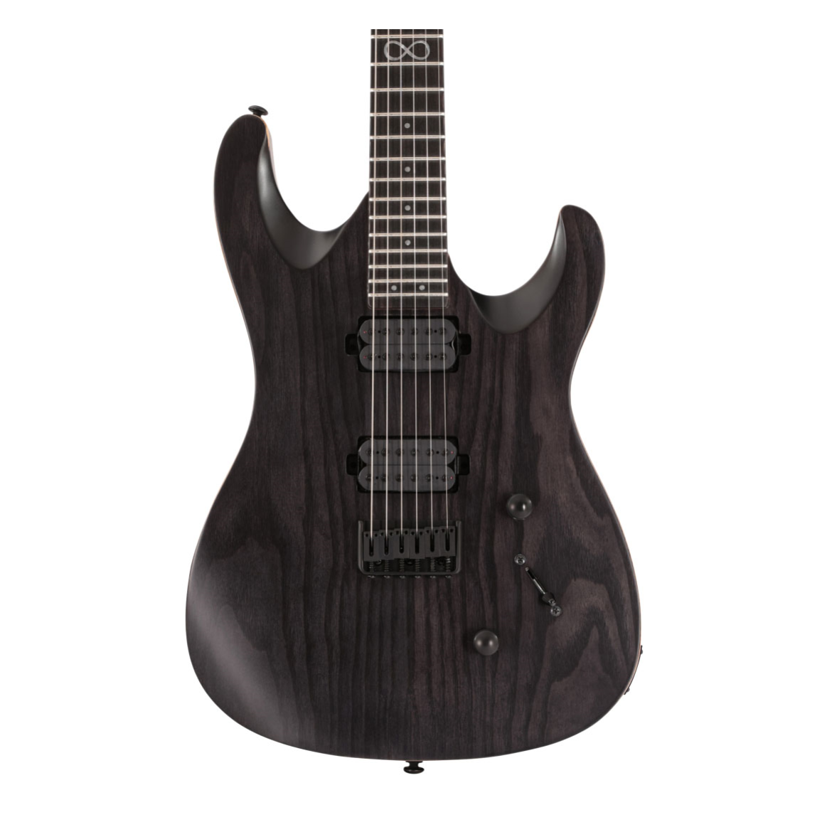 Chapman ML1 Modern Baritone Electric Guitar in Slate Black Satin