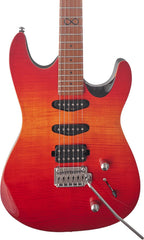 Chapman ML1 Hybrid Electric Guitar - Cali Sunset Red