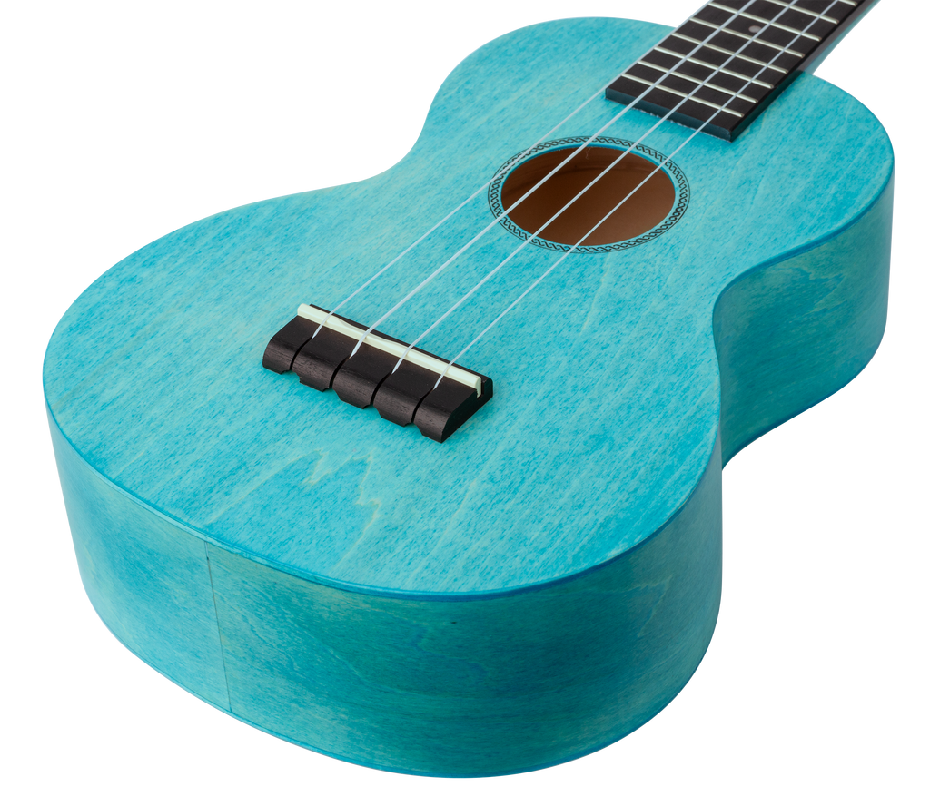 Mahalo ML2AB Island Series Concert Ukulele in Aqua Blue