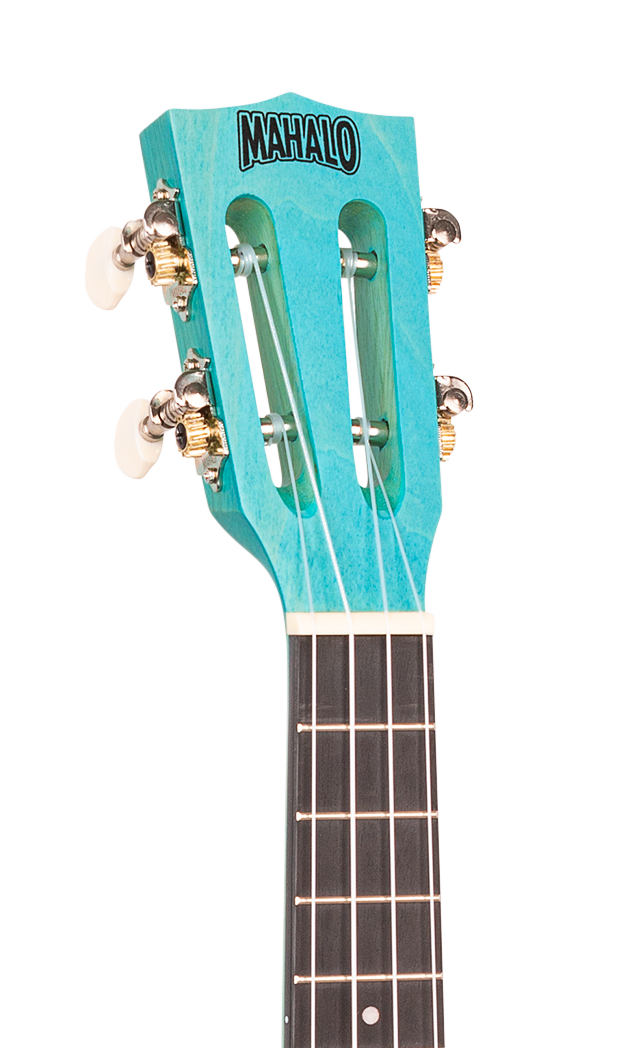 Mahalo ML2AB Island Series Concert Ukulele in Aqua Blue