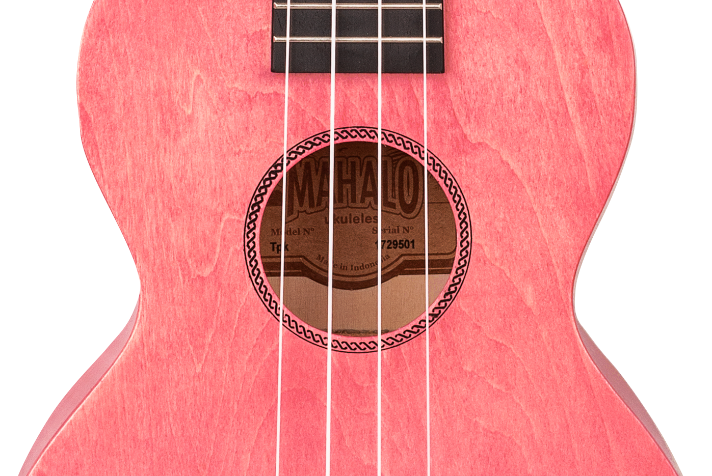 Mahalo ML2CP Island Series Concert Ukulele in Coral Pink