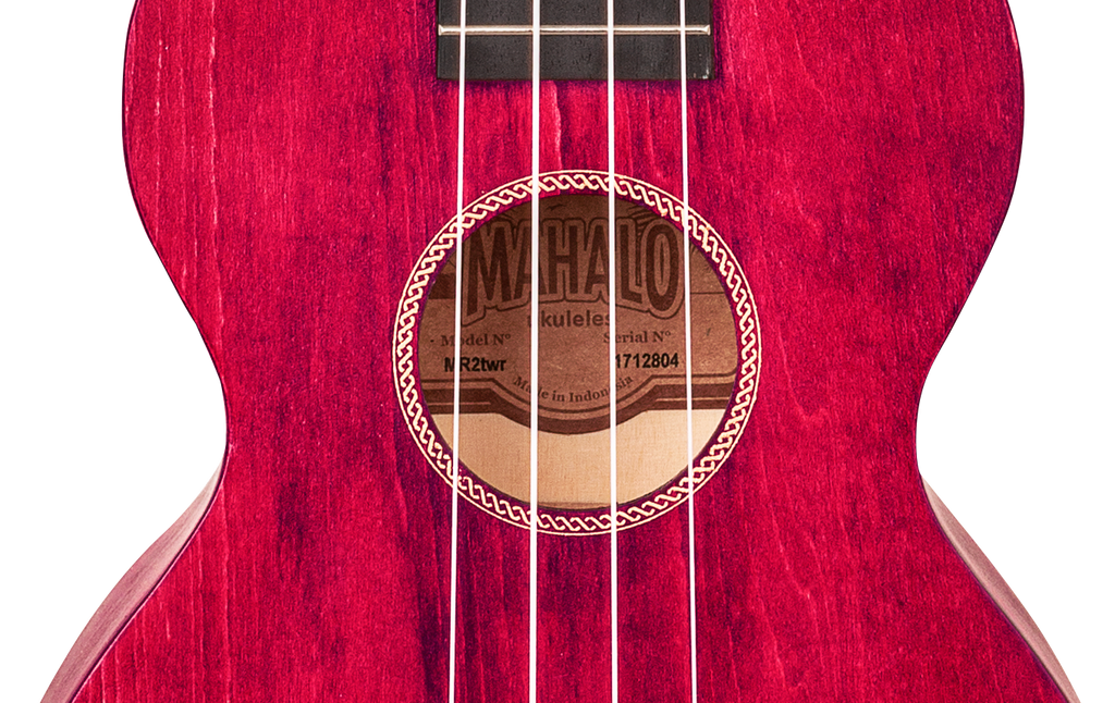 Mahalo ML2CR Island Series Concert Ukulele in Cherry Red