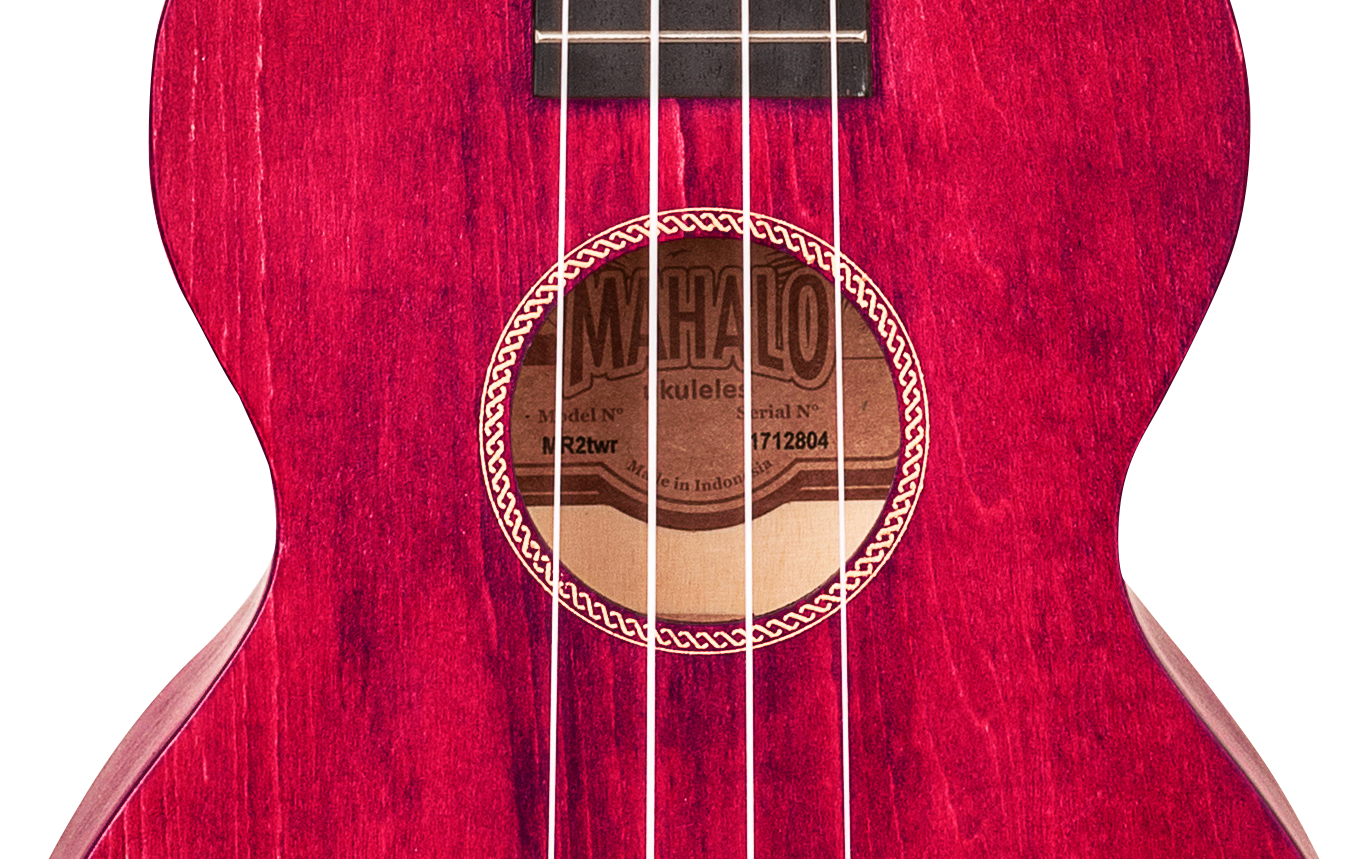 Mahalo ML2CR Island Series Concert Ukulele in Cherry Red