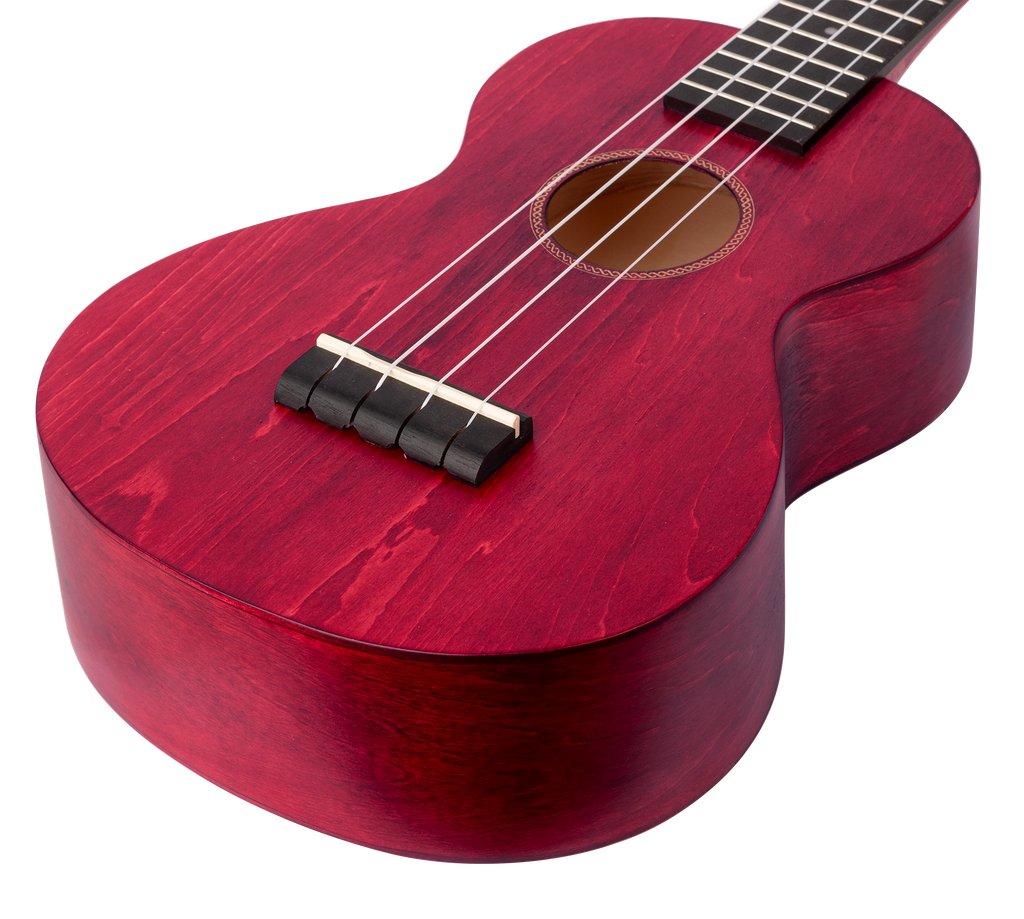 Mahalo ML2CR Island Series Concert Ukulele in Cherry Red