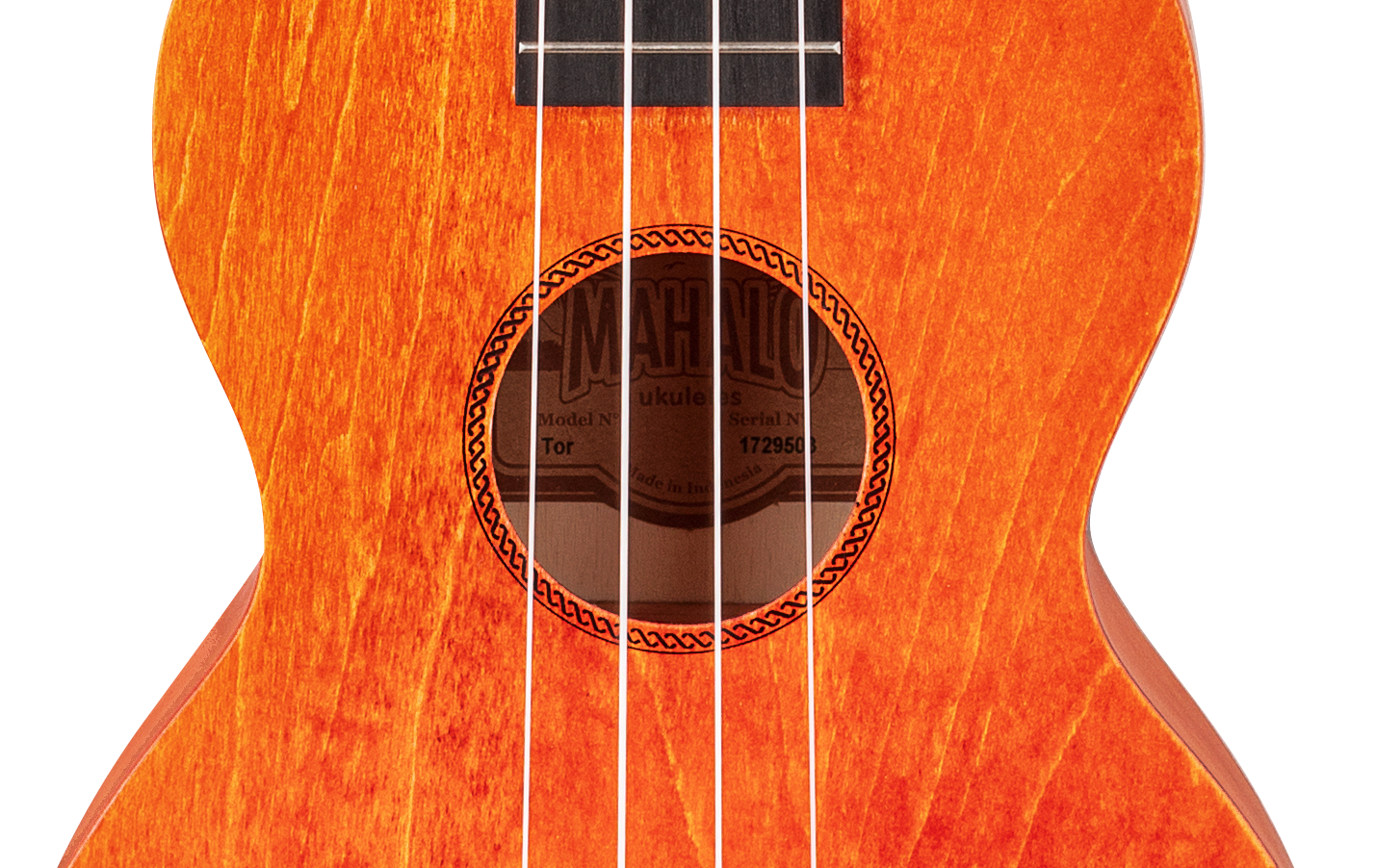 Mahalo Island Series ML2 Concert Ukulele - Orange Sunset