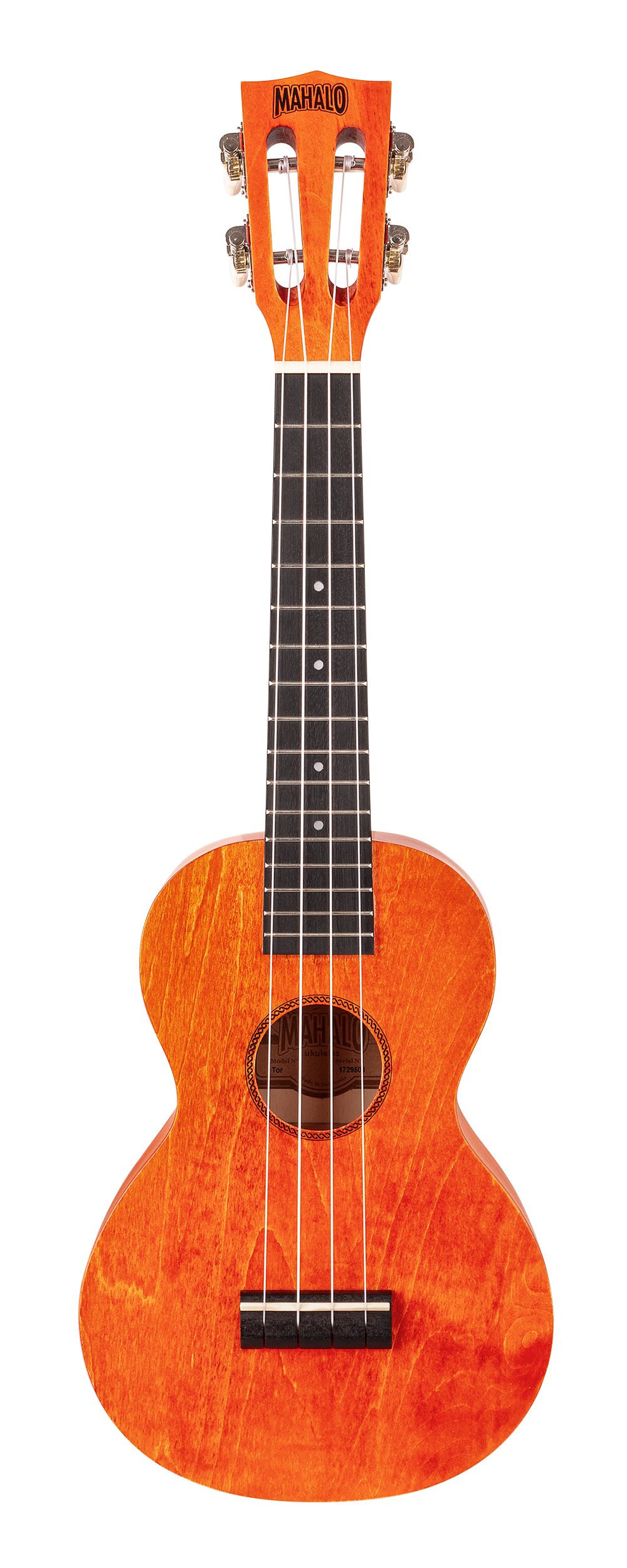 Mahalo Island Series ML2 Concert Ukulele - Orange Sunset