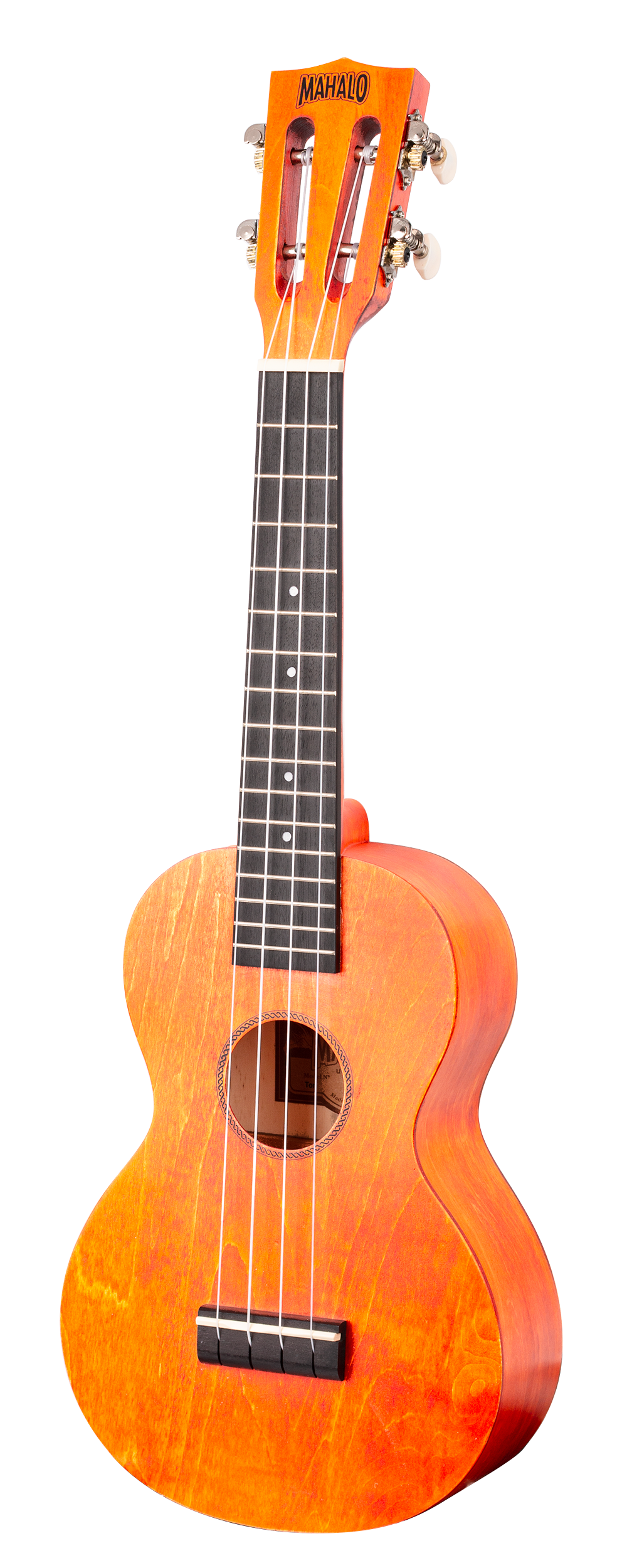 Mahalo Island Series ML2 Concert Ukulele - Orange Sunset