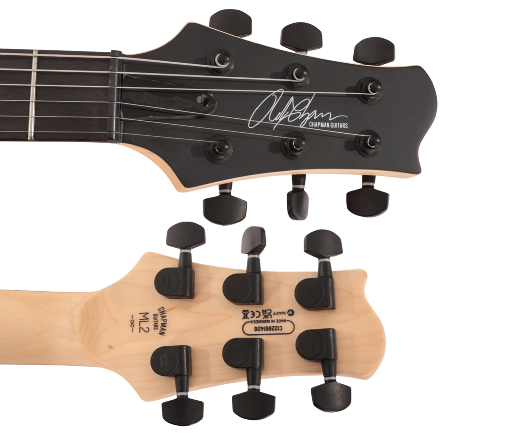 Chapman ML2 Electric Guitar in Slate Black Satin