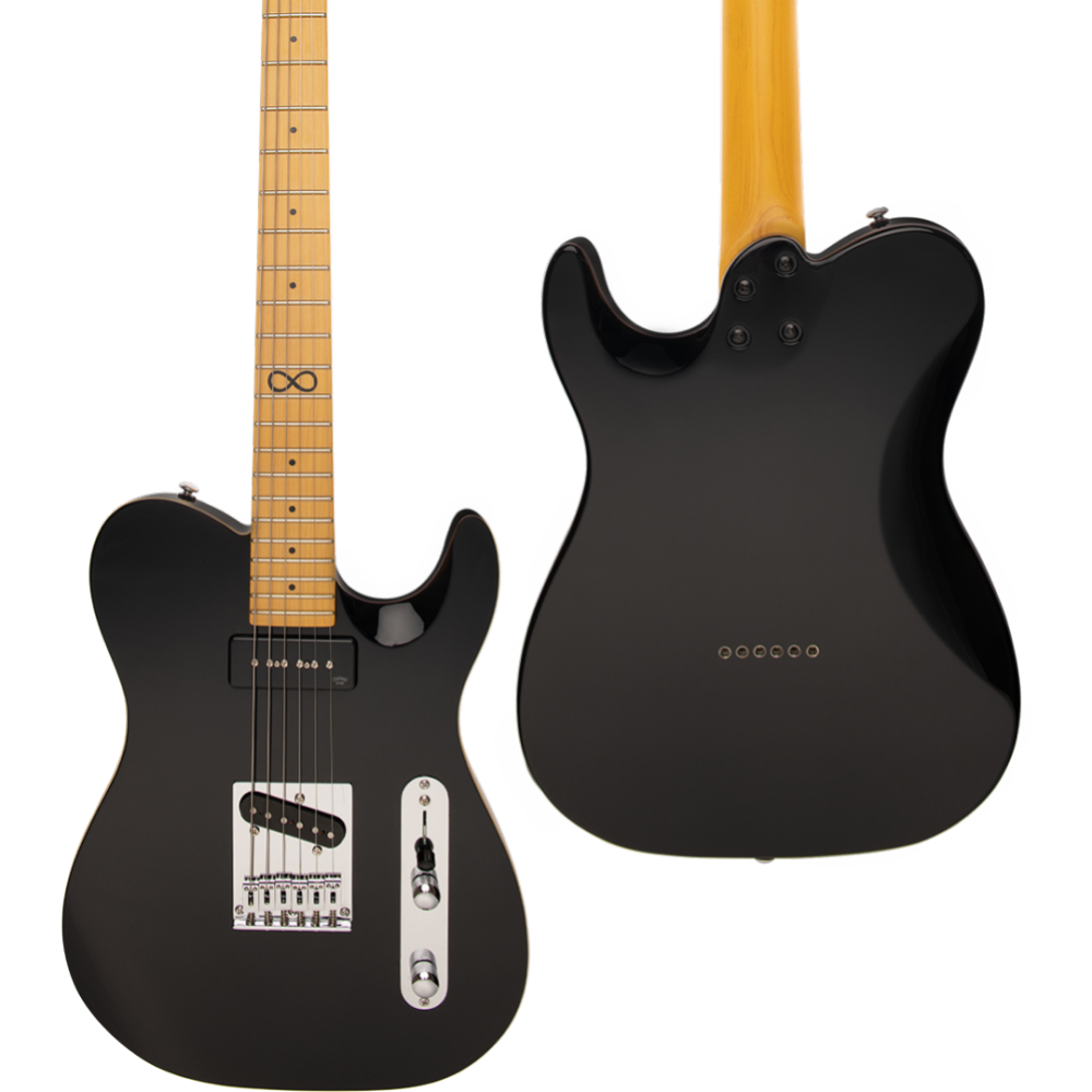 Chapman ML3 Traditional Electric Guitar with Super Crush 100 Combo Amplifier in Black - Gloss Black