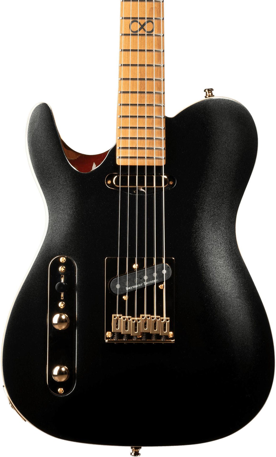 Chapman ML3 Pro Traditional Left-Handed Electric Guitar - Classic Black Metallic