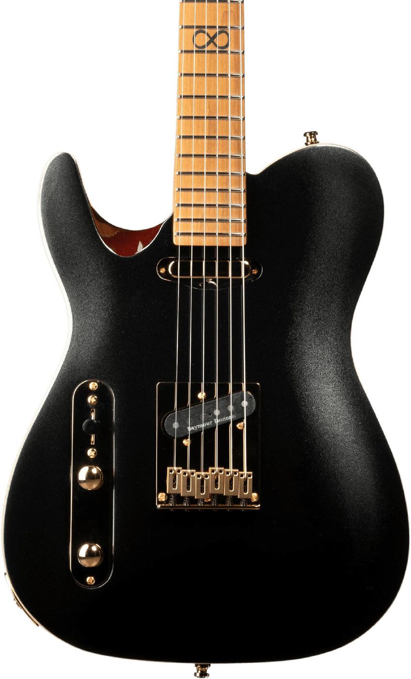 Chapman ML3 Pro Traditional Left-Handed Electric Guitar - Classic Black Metallic