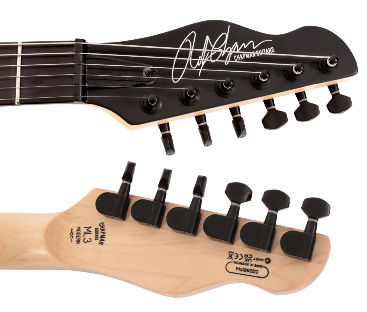 Chapman ML3 Modern Electric Guitar in Deep Red Satin