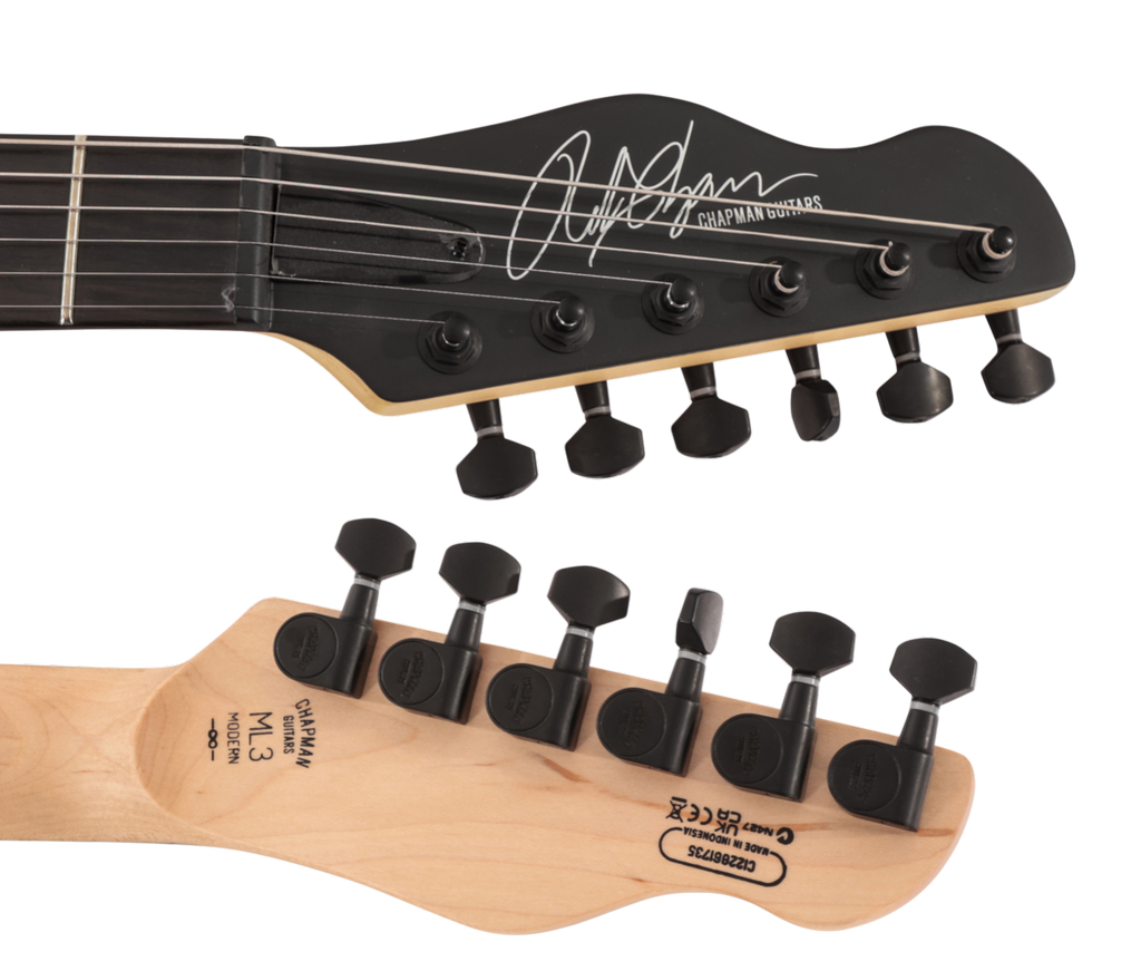 Chapman ML3 Modern Electric Guitar in Slate Black Satin