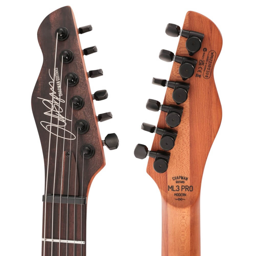 Chapman ML3 Pro Modern Electric Guitar - Habanero Orange Satin Metallic