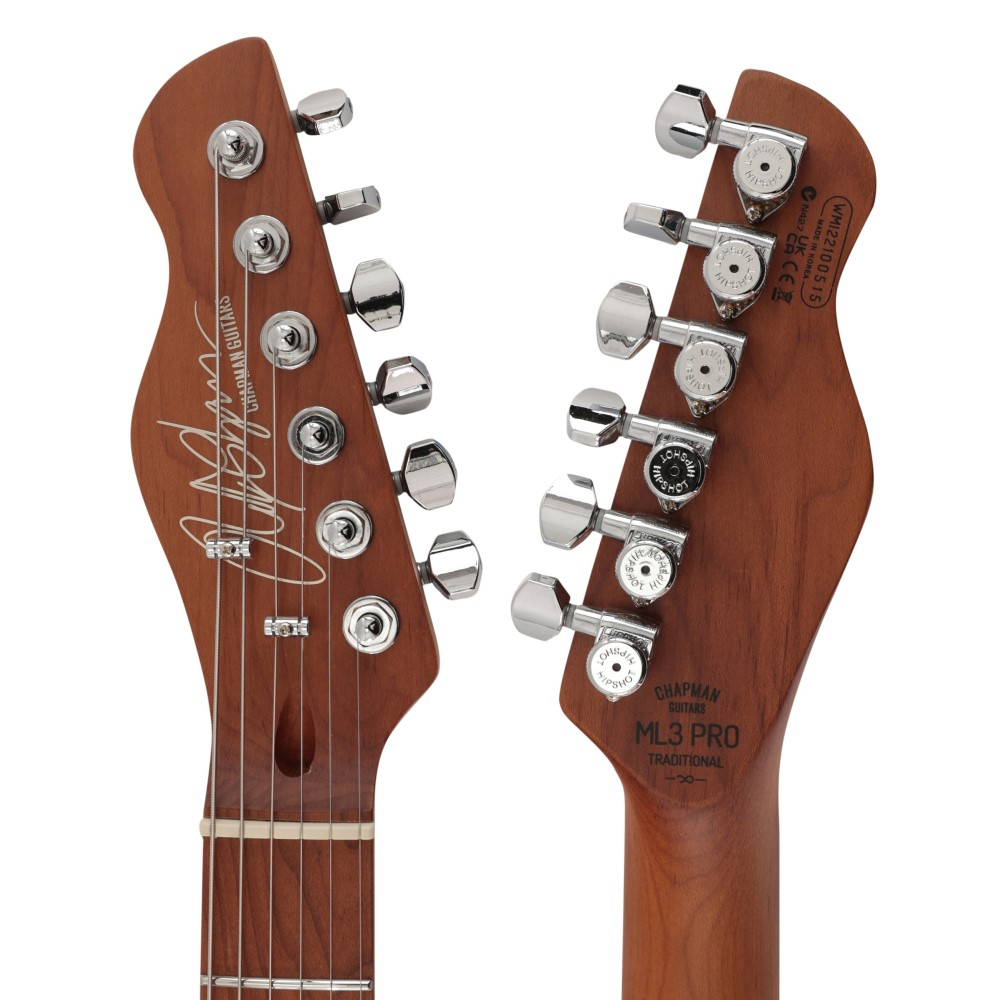 Chapman ML3 Pro Traditional Electric Guitar - Liquid Teal Gloss