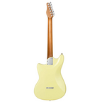 Mooer MLT10 Offset Light Electric Guitar - Candy Yellow
