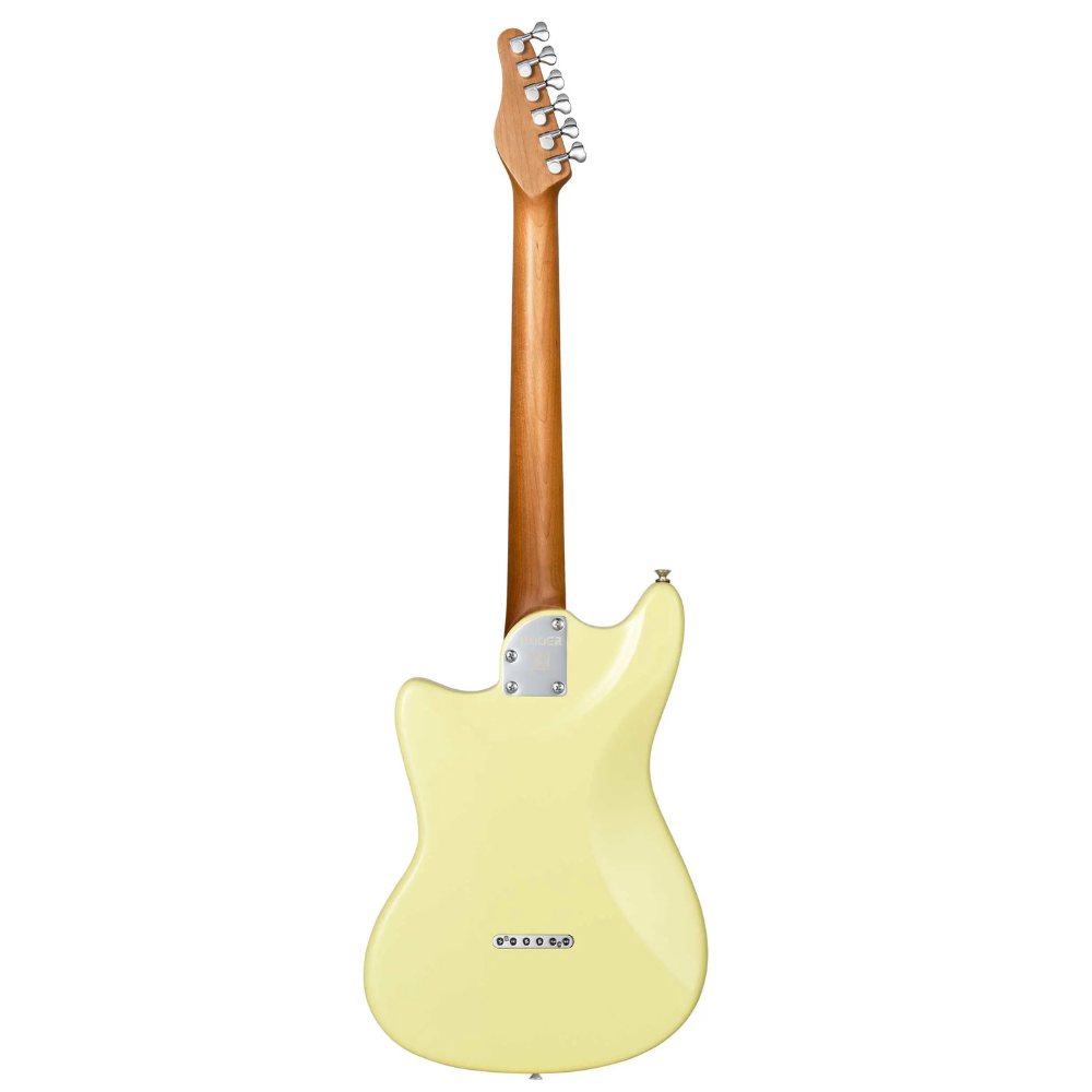 Mooer MLT10 Offset Light Electric Guitar - Candy Yellow