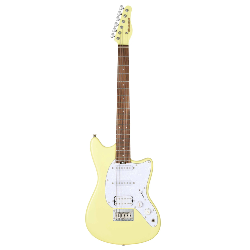 Mooer MLT10 Offset Light Electric Guitar - Candy Yellow