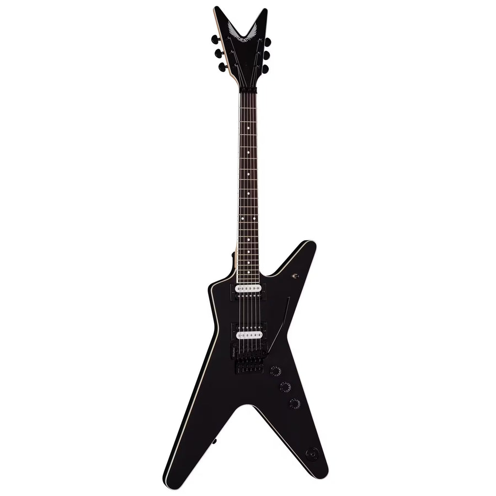 Dean MLXFBKS MLX Floyd Electric Guitar - Black Satin