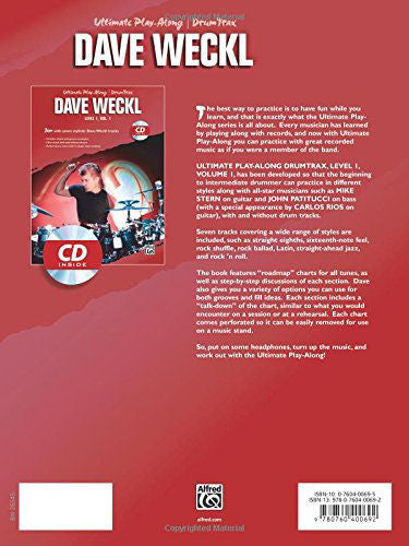 Dave Weckl Ultimate Play-Along Level 1, Volume 1