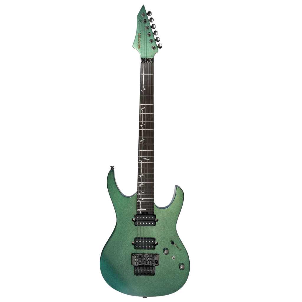 Mooer MMT100 Floyd Rose Electric Guitar - Aurora Green