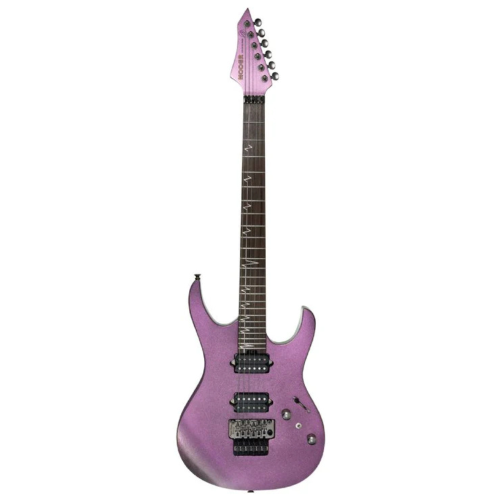 Mooer MMT100 Floyd Rose Electric Guitar - Aurora Pink
