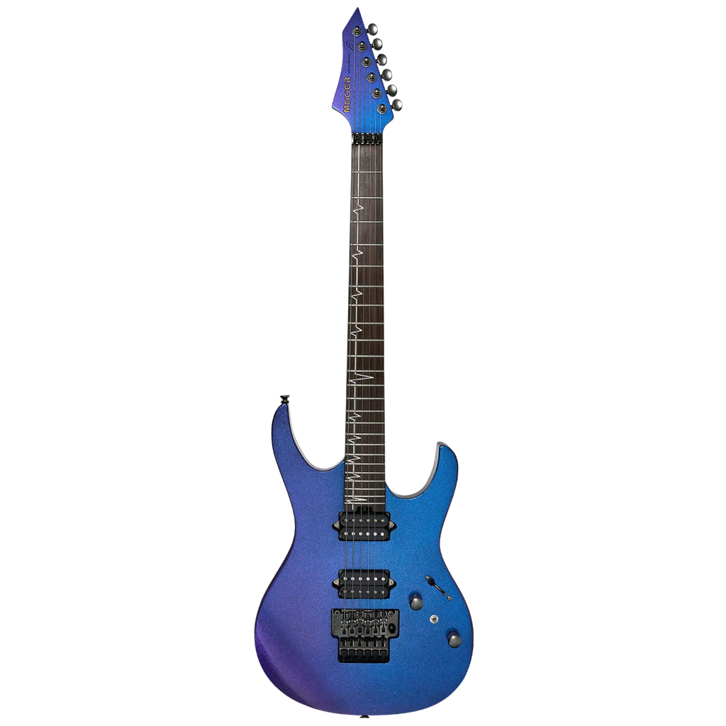 Mooer MMT100 Floyd Rose Electric Guitar - Aurora Purple