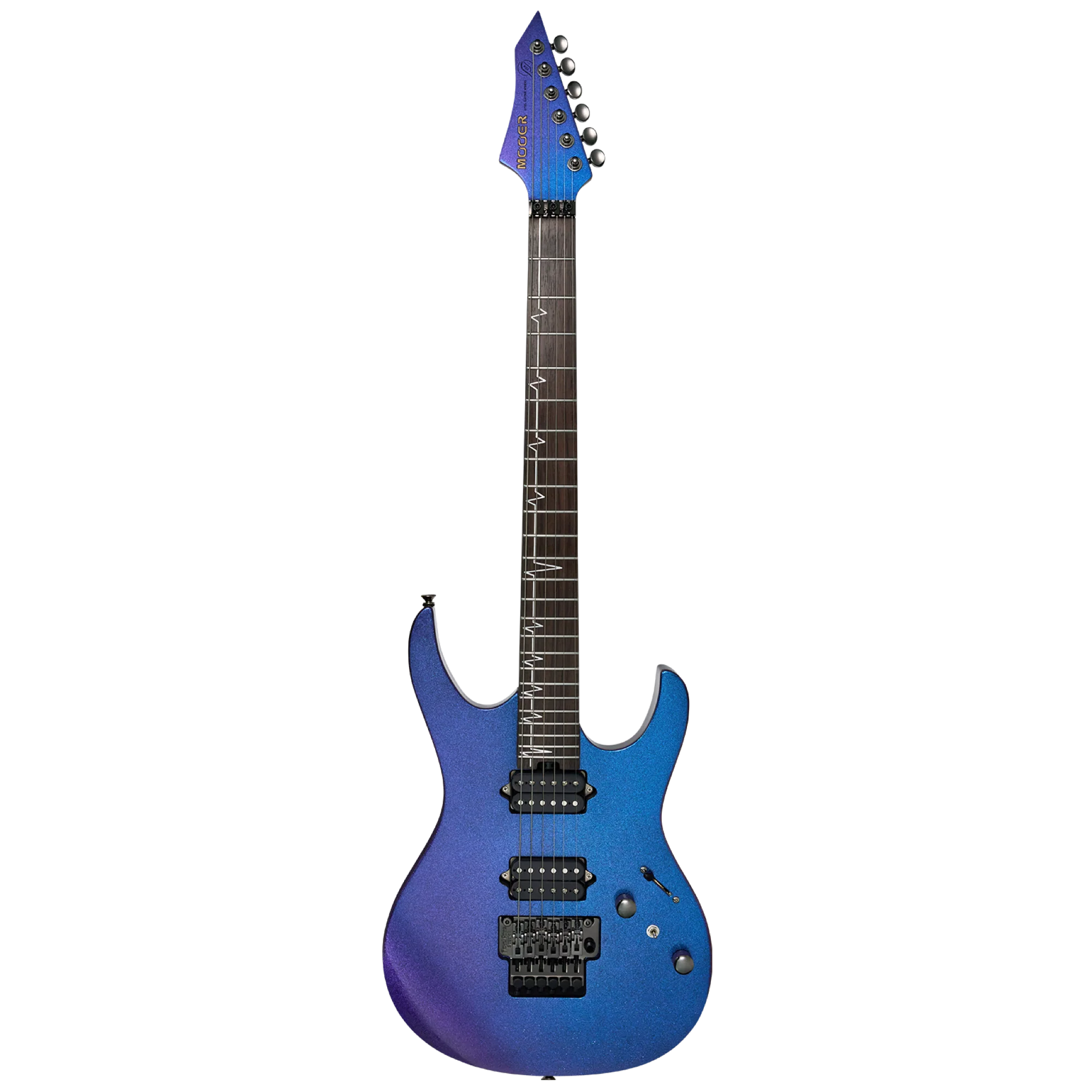 Mooer MMT100 Floyd Rose Electric Guitar - Aurora Purple