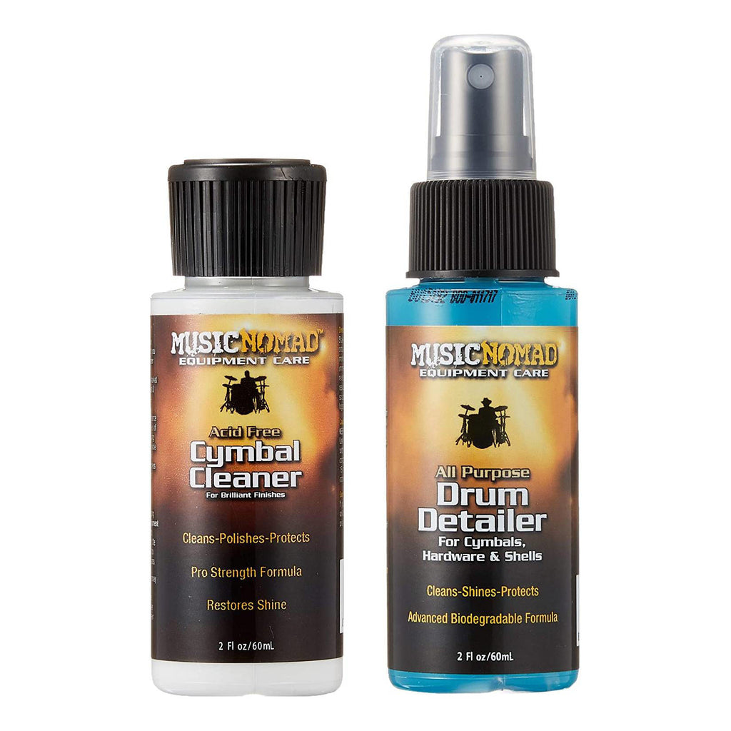 Music Nomad MN117 Mini Drum and Cymbal Care Kit 2-Piece
