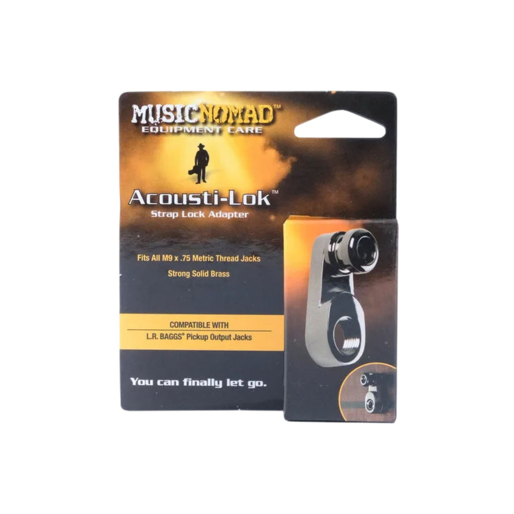 Music Nomad MN271 Acousti-Lok Strap Lock Adapter for Metric Output Jacks