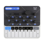 Modal Electronics Craft Monophonic Synth Module mounted in a synthesizer rack with controls and patch points.