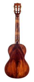 Back view of Mahalo Historic Series Tenor Ukulele showing its wooden body and neck, part of the Mahalo ukuleles and accessories collection.