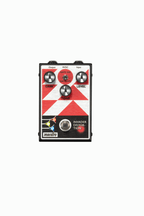 Maestro Invader Distortion guitar effects pedal with control knobs and input/output jacks for electric guitar sound modification.